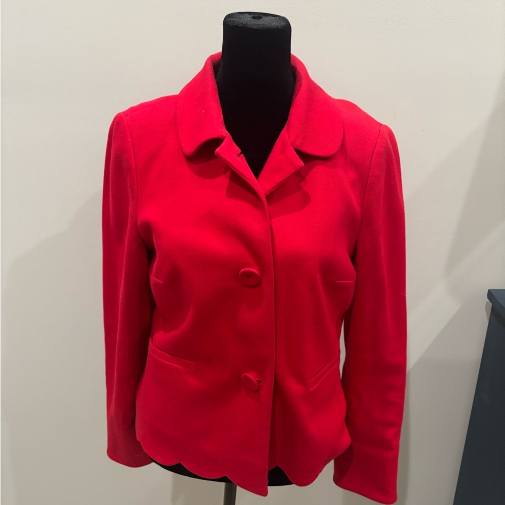 Talbots Vibrant Red Women's Blazer